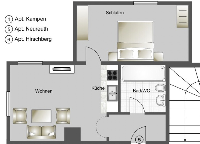 Fackler Apartments | 5 Neureuth