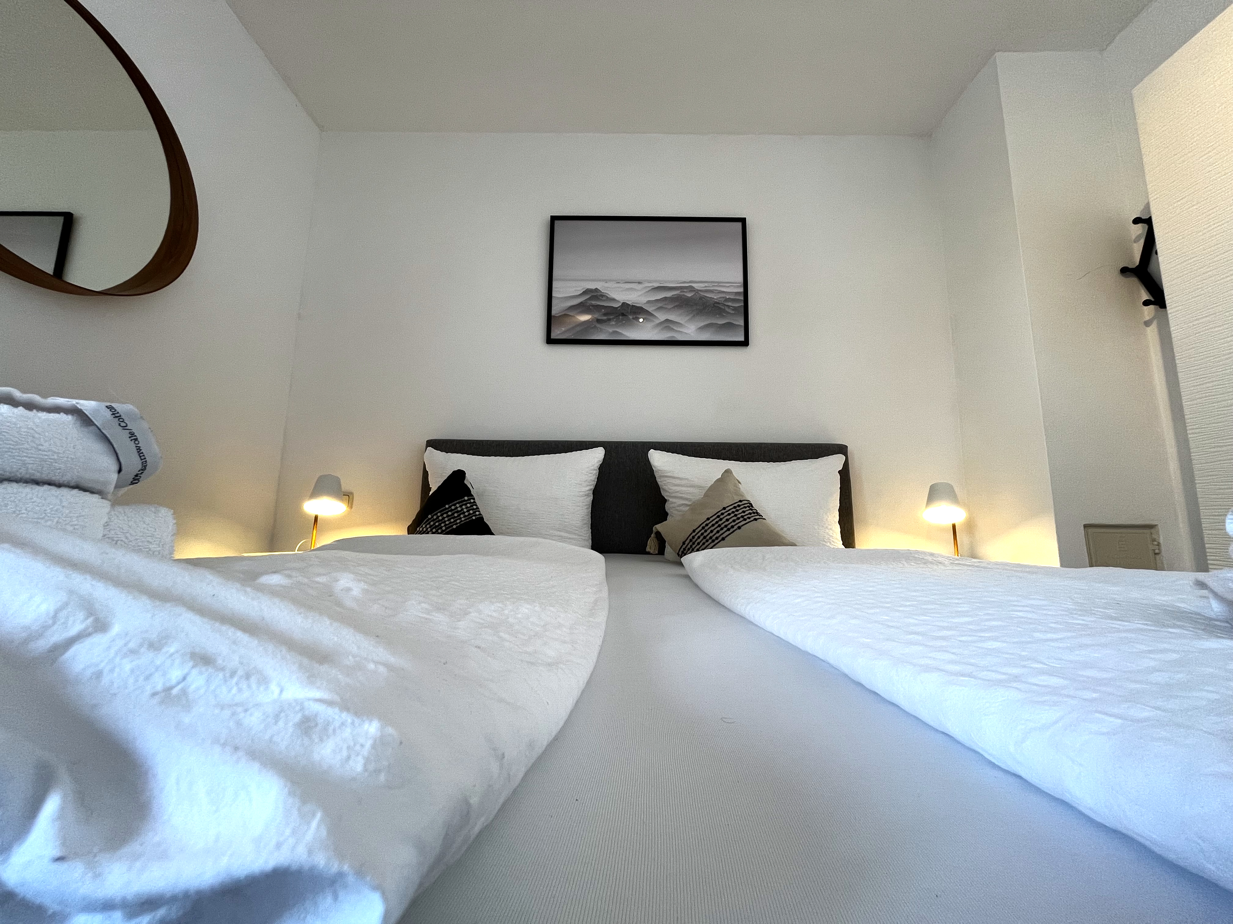 Gemütliches Doppelbett