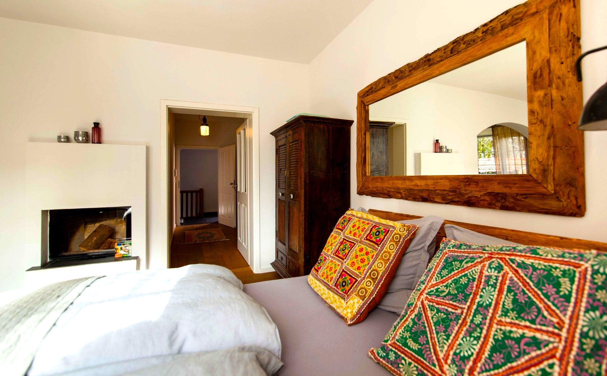 Gemütliches Doppelbett