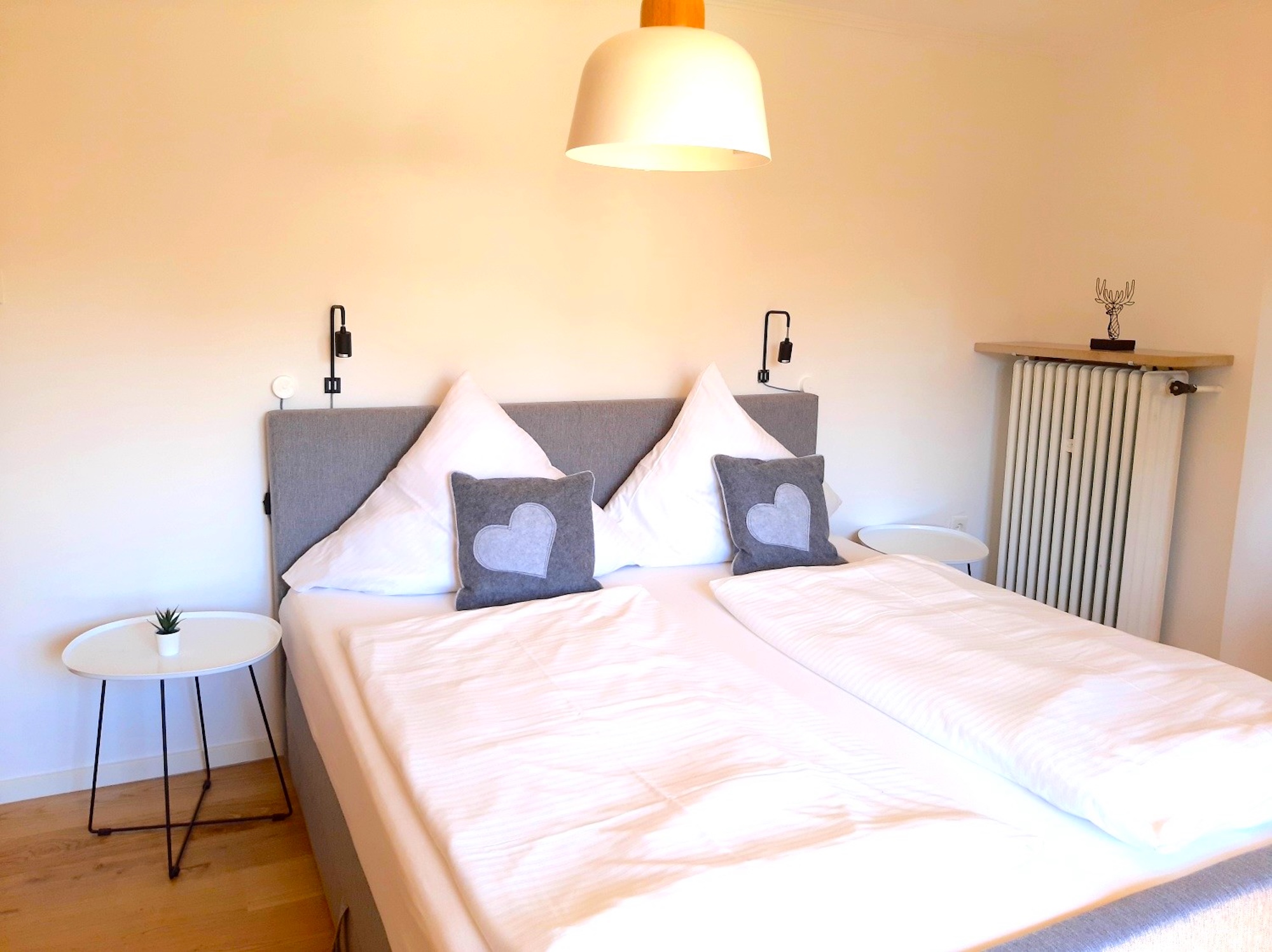 Gemütliches Doppelbett