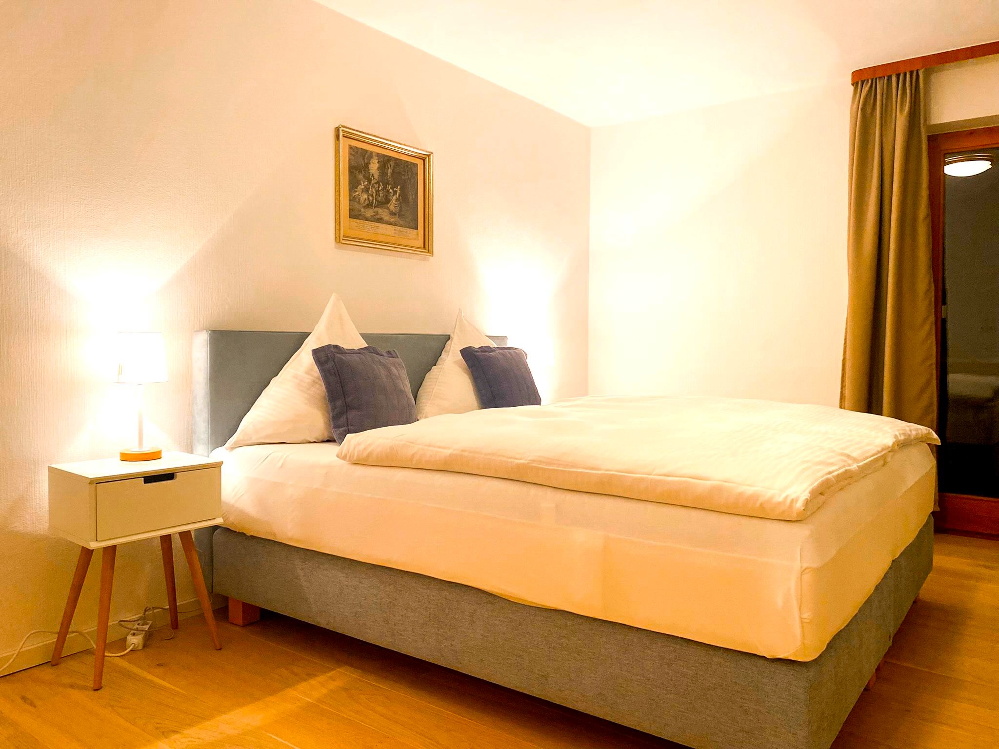 Gemütliches Doppelbett