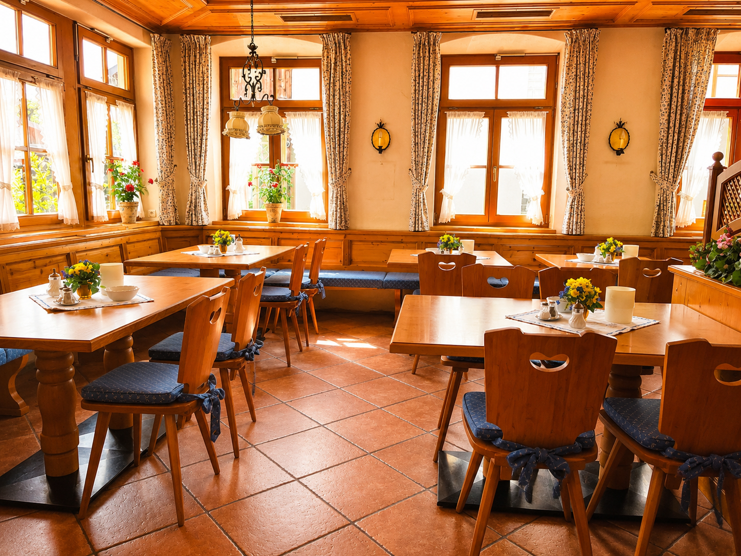 Hotel Schatten | Doppelzimmer 13 mit Balkon und Bergblick