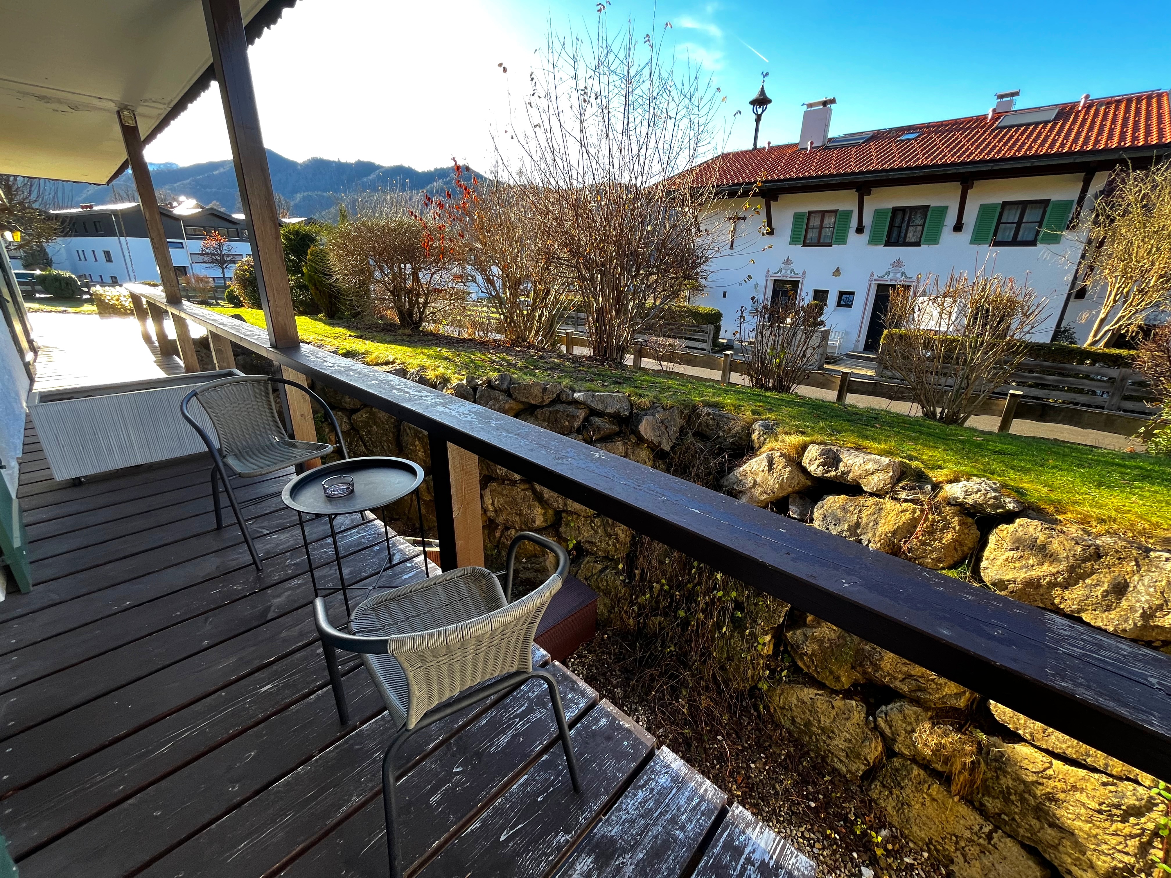 Ausblick von der Terrasse