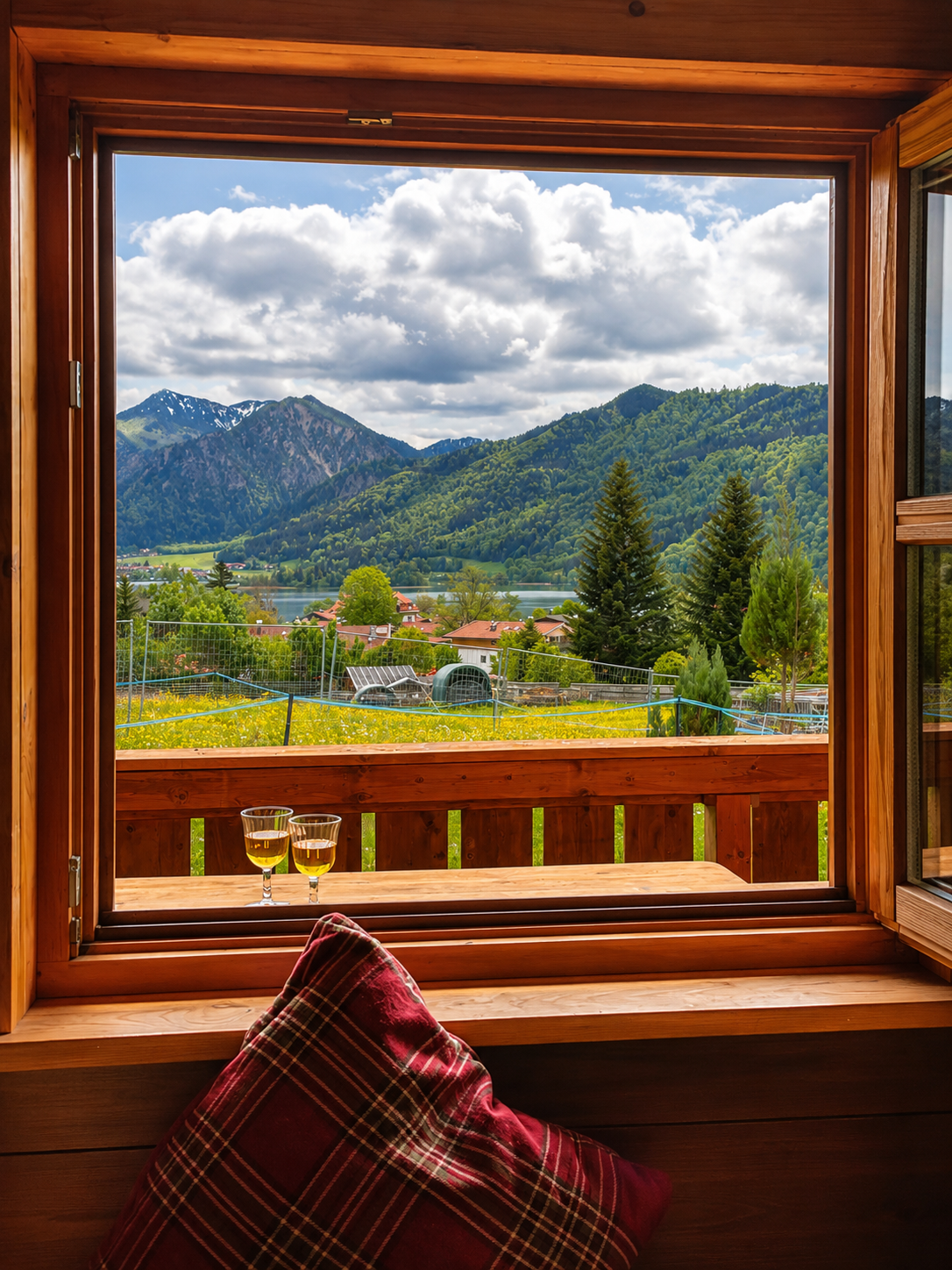Gemütliches Chalet mit Schlierseeblick No. 1 mit neuer Küche, Bad
