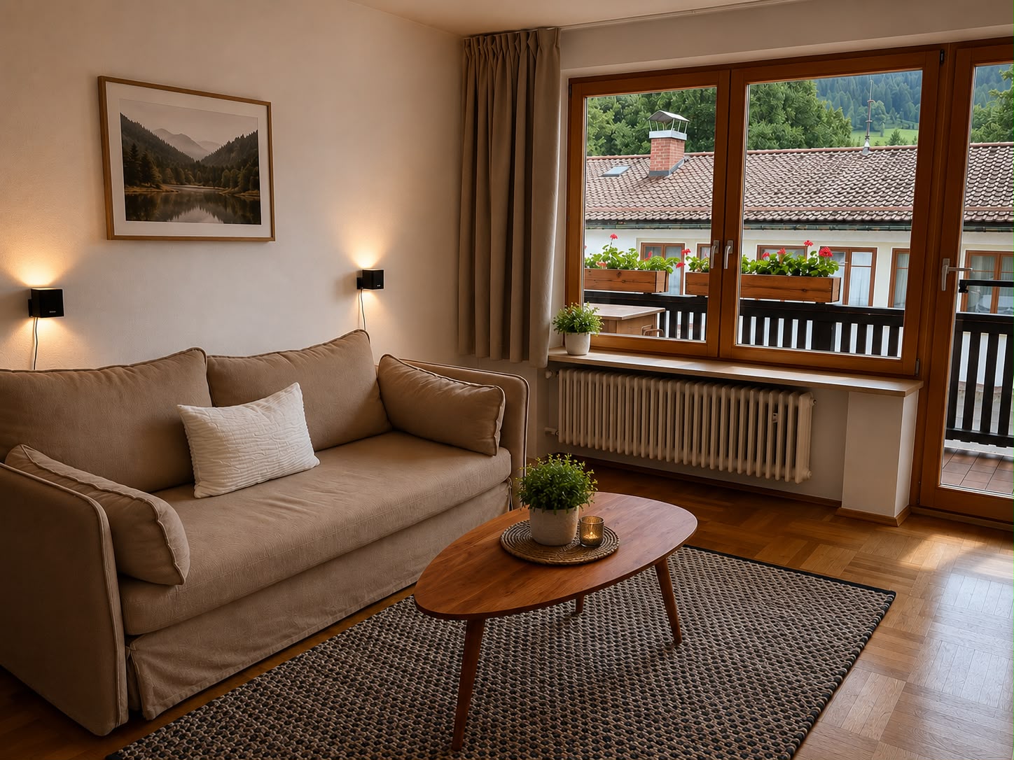 Hotel Königslinde | Apartment 11 Rothwand