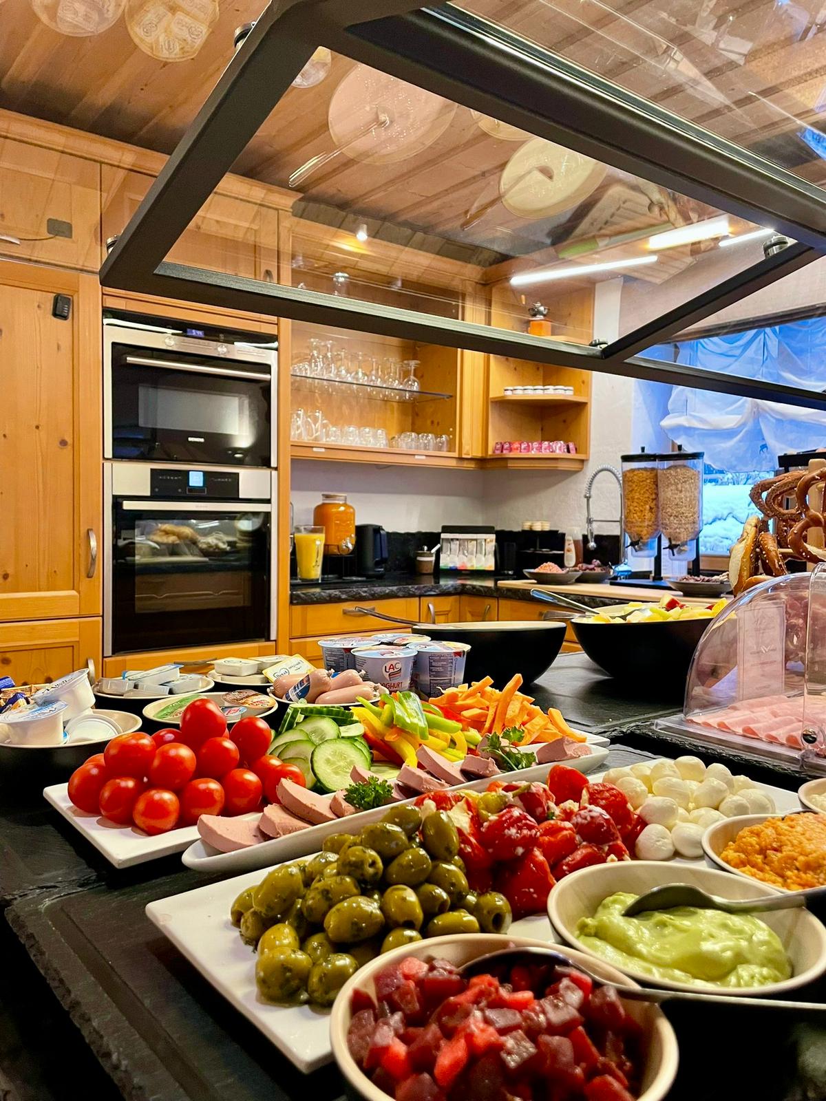 Frühstücksbuffet inklusive